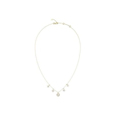 Collier Guess Secret Garden en acier doré