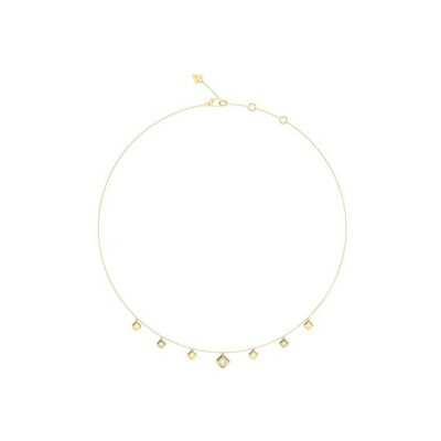 Collier Guess Ace Of Diamonds en acier doré