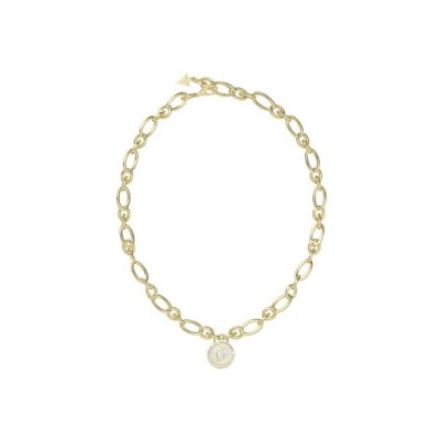 Collier Guess G Talisman en acier doré