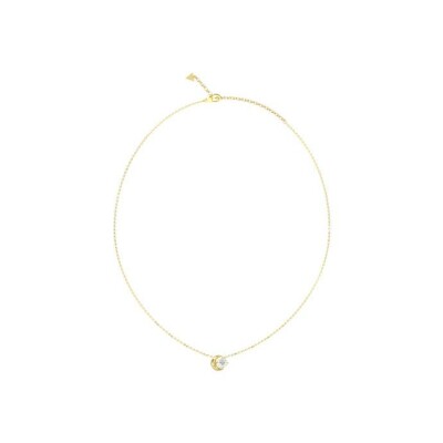 Collier Guess Aurora en acier doré
