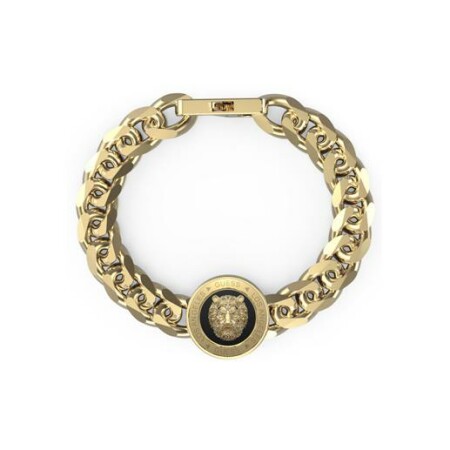 Bracelet Guess LION KING en acier doré