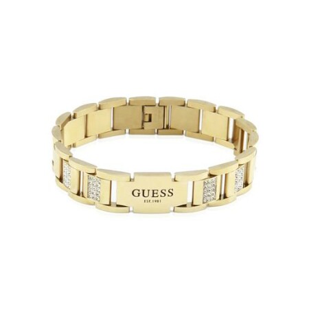 Bracelet Guess  en acier doré et cristaux