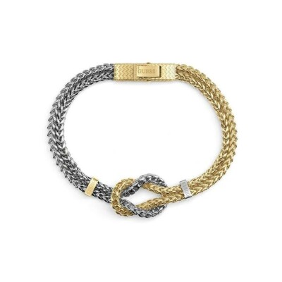 Bracelet Guess Sailor Knot en acier doré