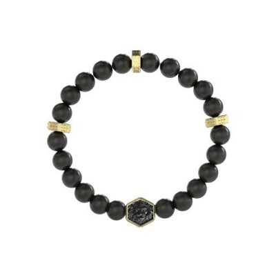 Bracelet Guess Lion King en acier doré