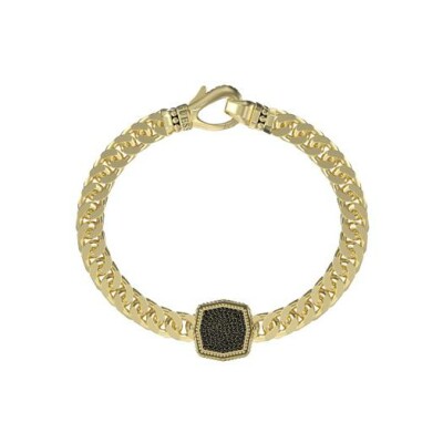 Bracelet Guess Urban Code en acier doré