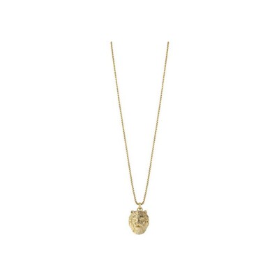 Collier Guess LION KING en acier doré