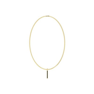 Collier Guess en acier doré et cristaux