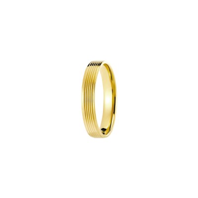 Alliance en or jaune, 4mm