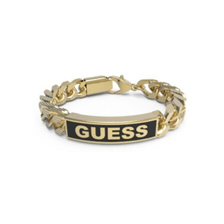 Bracelet Guess X Power en métal doré et émail