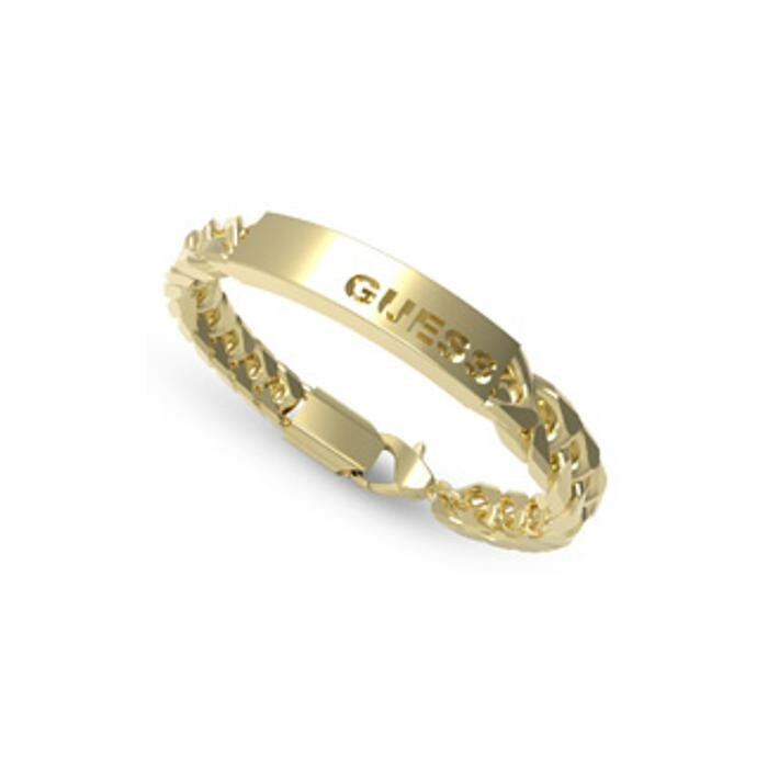 Bracelet Guess X Logo en métal doré