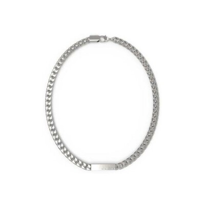 Collier Guess X Logo en acier