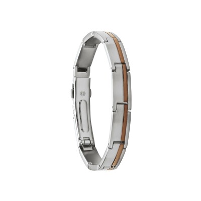 Bracelet Jourdan Bijoux Métal en acier et PVD