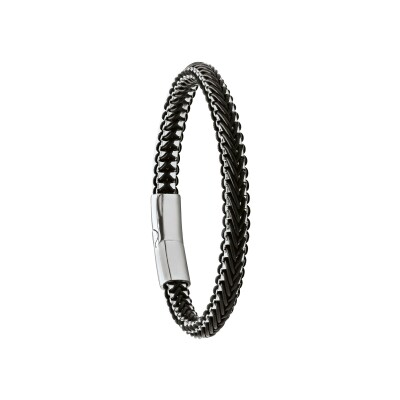 Bracelet Jourdan Bijoux Cuir en cuir et acier