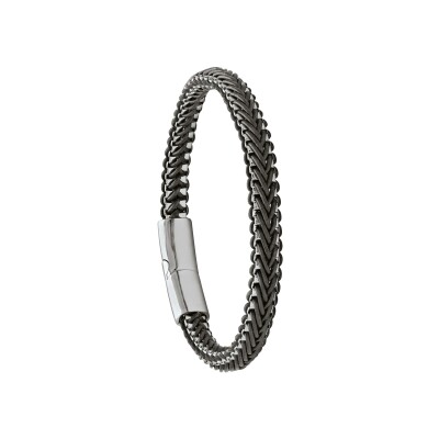 Bracelet Jourdan Bijoux Cuir en cuir et acier