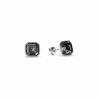 Boucles d'oreilles Spark Imperial Studs en argent et cristaux