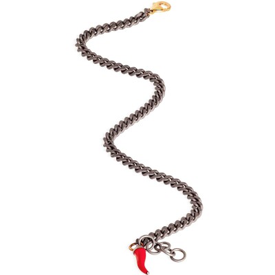 Bracelet gourmette Mano J en or rose