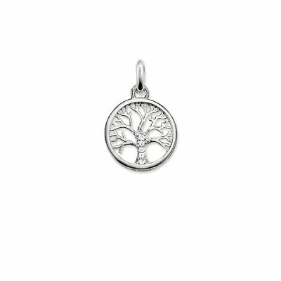 Pendentif Thomas Sabo Glam Soul Arbre de vie en argent et oxydes de zirconium