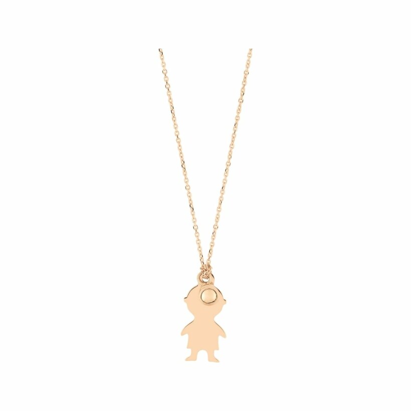 Collier Ginette NY LITTLE_CHARMS ON CHAIN en or rose
