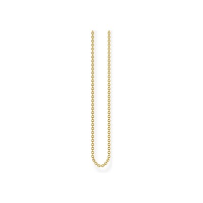 Chaîne Thomas Sabo en argent et plaqué or