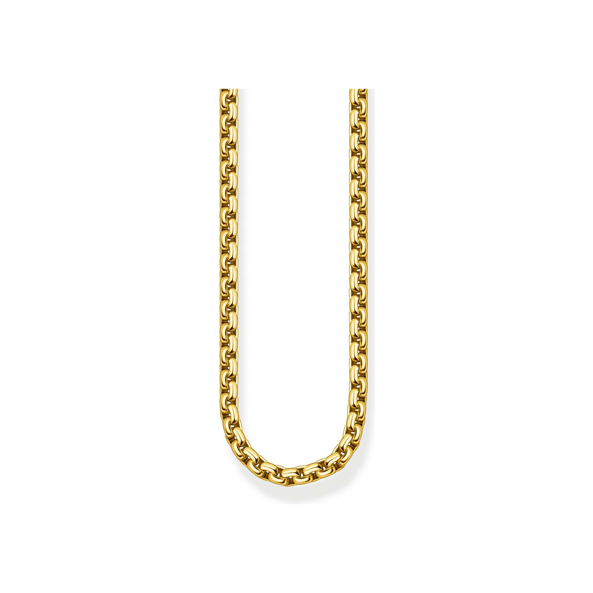 Chaîne à Breloques Thomas Sabo Paperclip En Argent 925 Recyclé | Longueur 40-45 Cm, Style Intemporel - 12