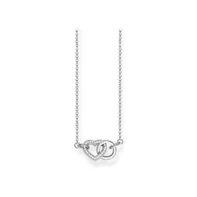 Collier Thomas Sabo en argent et oxyde de zirconium