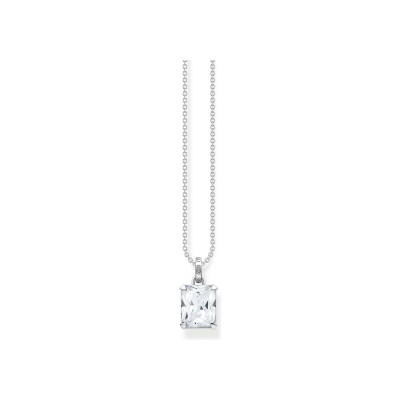 Collier Thomas Sabo Glam & Soul en argent et oxydes de zirconium, 40 - 45cm