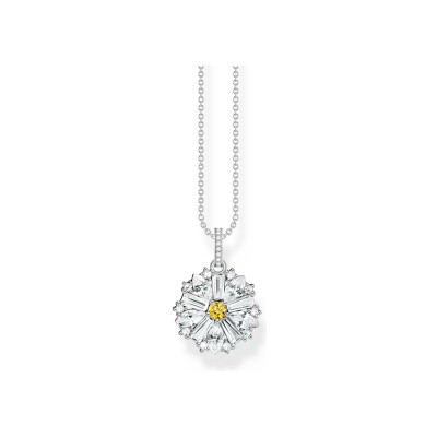 Collier pendentif Thomas Sabo en argent et oxyde de zirconium