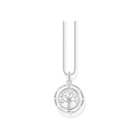 Collier Thomas Sabo Tree of Love en argent et oxydes de zirconium