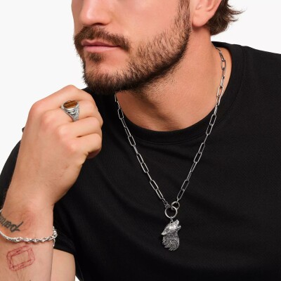 Chaîne Thomas Sabo en argent et oxyde de zirconium