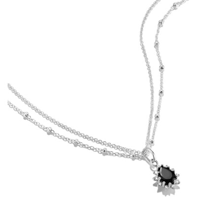 Collier pendentif Thomas Sabo en argent et oxyde de zirconium