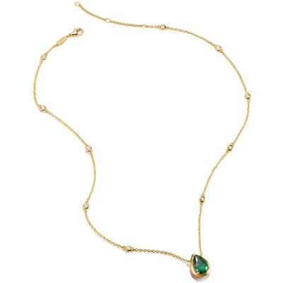 Collier Thomas Sabo en argent, plaqué or et oxyde de zirconium
