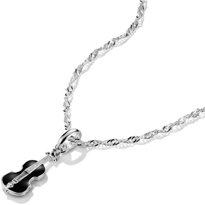 Collier pendentif Thomas Sabo Wednesday en argent, email et oxyde de zirconium