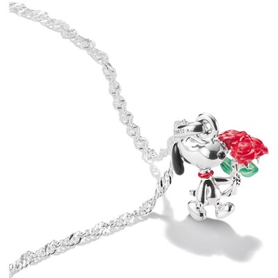 Collier pendentif Thomas Sabo Peanuts™ en argent et email