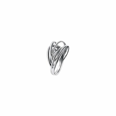 Bague Calvin Klein Crisp en acier, taille 54-55