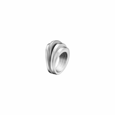 Bague Calvin Klein Breathe en acier, taille 51-52