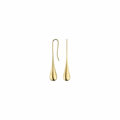 Boucles d'oreilles Calvin Klein Ellipse en métal doré jaune