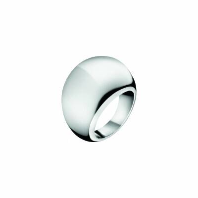 Bague Calvin Klein Ellipse en acier, taille 51-52