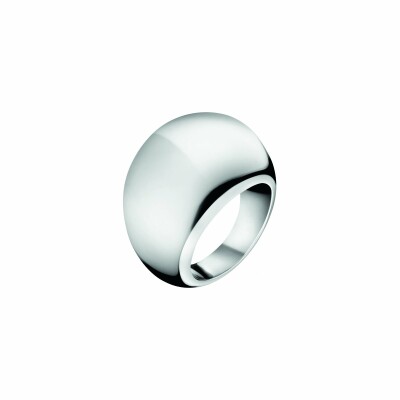 Bague Calvin Klein Ellipse en acier, taille 54-55