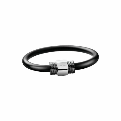 Bracelet Calvin Klein High en acier PVD et caoutchouc, taille L