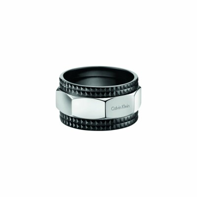 Bague Calvin Klein High en acier PVD, taille 64-65