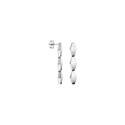 Boucles d'oreilles Calvin Klein Snake en acier