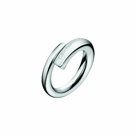 Bague Calvin Klein Scent en acier, taille 51-52