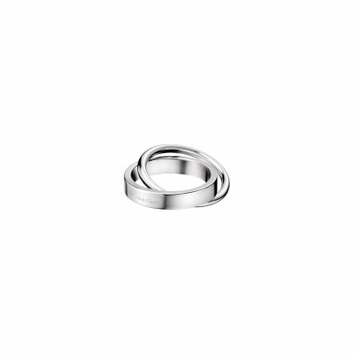 Bague Calvin Klein Coil en acier, taille 51-52