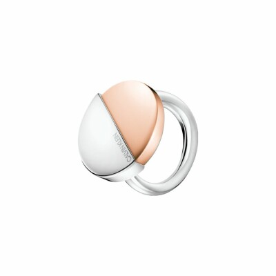 Bague Calvin Klein Spicy en acier PVD, taille 57-58