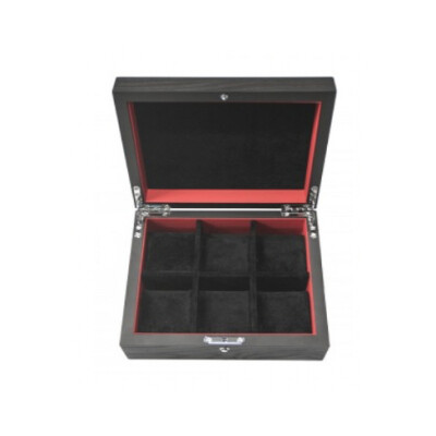 Etui pour 6 montres KronoKeeper en bois de frêne