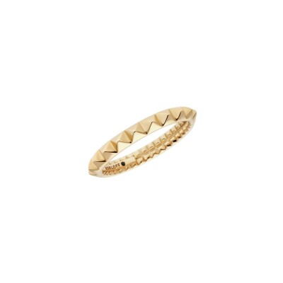 Bague Korloff Je Play carré toi et moi en or jaune et diamant 0.003ct