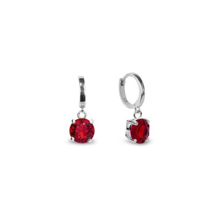 Boucles d'oreilles Spark Ronda en argent plaqué palladium et cristaux