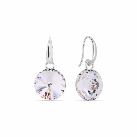 Boucles d'oreilles Spark Candy en argent plaqué platine et cristaux