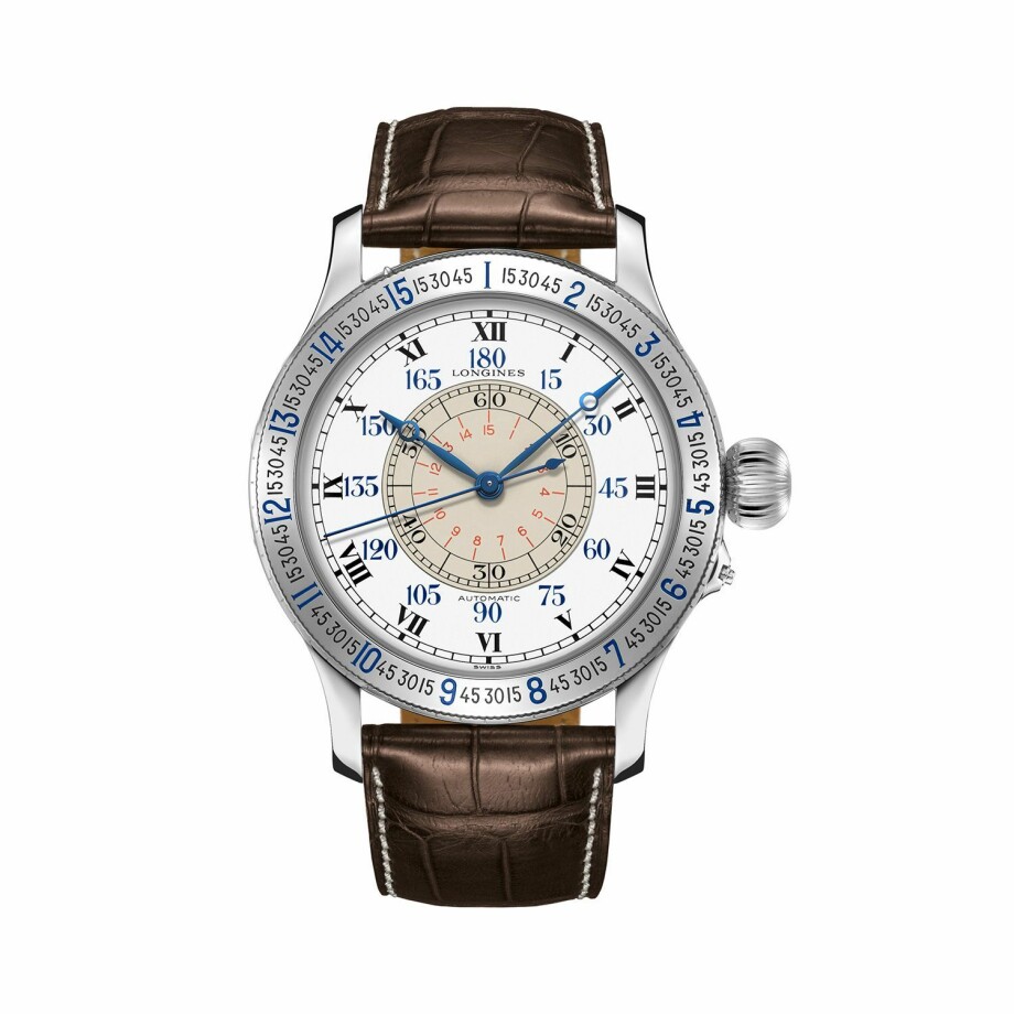 Montre Longines Heritage Collection Lindbergh Hour Angle Watch