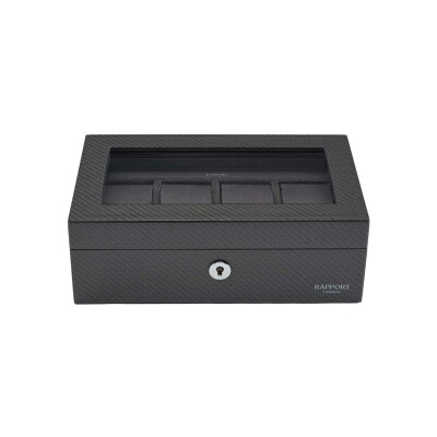 Rapport London Optic Four Watch Box- Carbon Fibre